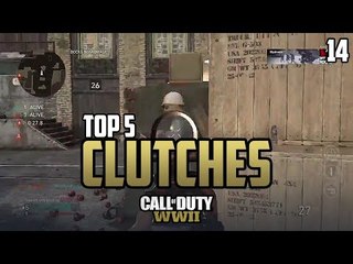 COD WWII: TOP 5 CLUTCHES OF THE WEEK #14 - Call of Duty World War 2