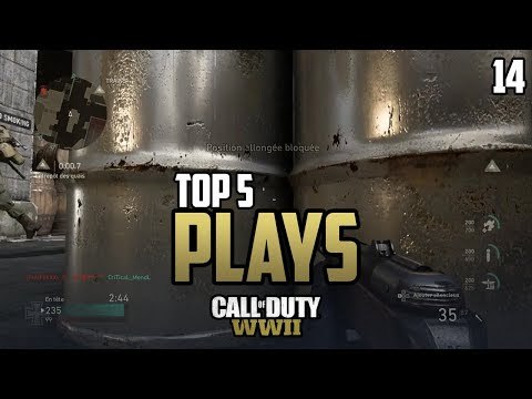 COD WWII: TOP 5 PLAYS OF THE WEEK #14 - Call of Duty World War 2