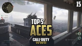 COD WWII: TOP 5 ACES OF THE WEEK #15 - Call of Duty World War 2