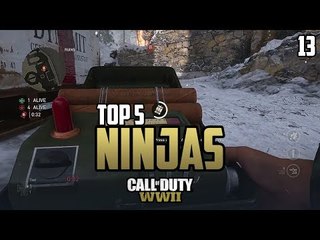 COD WWII: TOP 5 NINJA DEFUSES OF THE WEEK #13 - Call of Duty World War 2