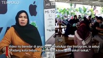 Usai Viral, Emak-emak yang Komentari Prokes Resto Bebek Sawah Padang Minta Maaf