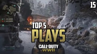 COD WWII TOP 5 PLAYS OF THE WEEK #15 - Call of Duty World War 2