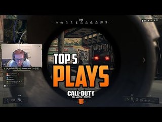 OpTic Scump DESTROYS w/ Sniper - TOP 5 PLAYS in Blackout Beta #2