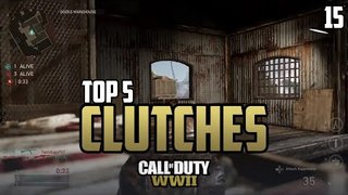 COD WWII: TOP 5 CLUTCHES OF THE WEEK #15 - Call of Duty World War 2