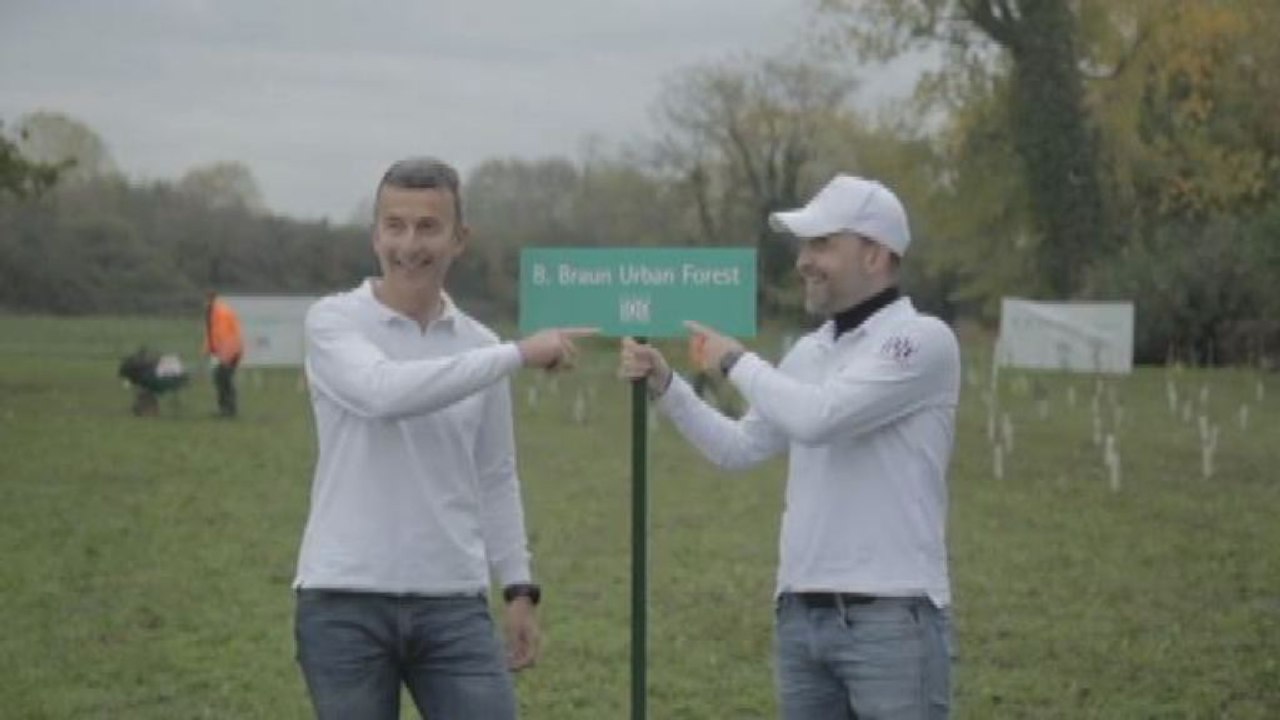 B. Braun mette a dimora 300 alberi al Parco Nord di Milano