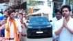 Kartik Aryan Lamborghini में पहुंचे Siddhivinayak Temple, Birthday पर parents के साथ किए दर्शन!