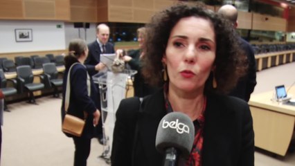 Hadja Lahbib : "J'irai au Qatar pour y avoir une discussion franche sur les droits humains"