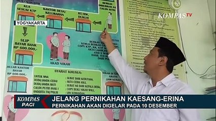 Berkas Pernikahan Kaesang-Erina Sudah Diterima KUA Sleman, Ijab Kabul Digelar 10 Desember Nanti!