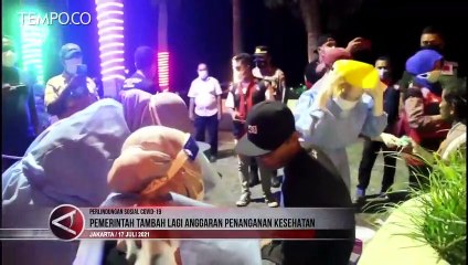 Pemerintah Tambah Lagi Anggaran Penangan Kesehatan 2021