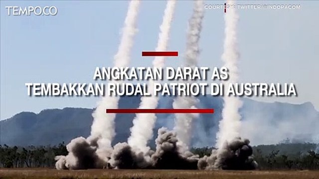 Pertama Kali, Angkatan Darat AS Tembakkan Rudal Patriot di Benua Australia