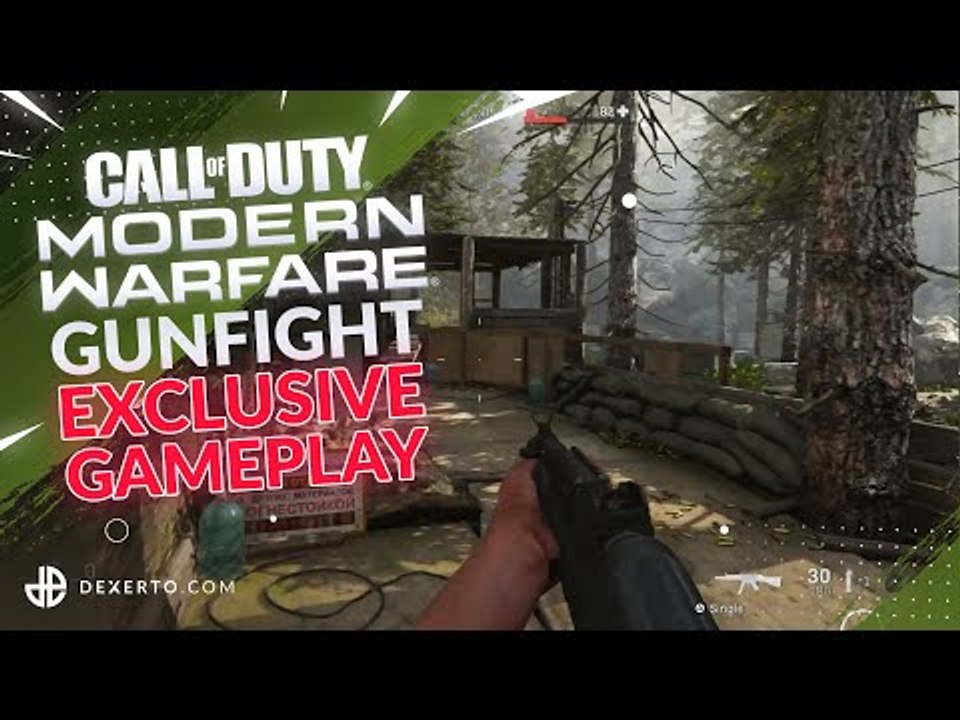 NEW Modern Warfare 2019 Gunfight Gameplay in Pine - video Dailymotion