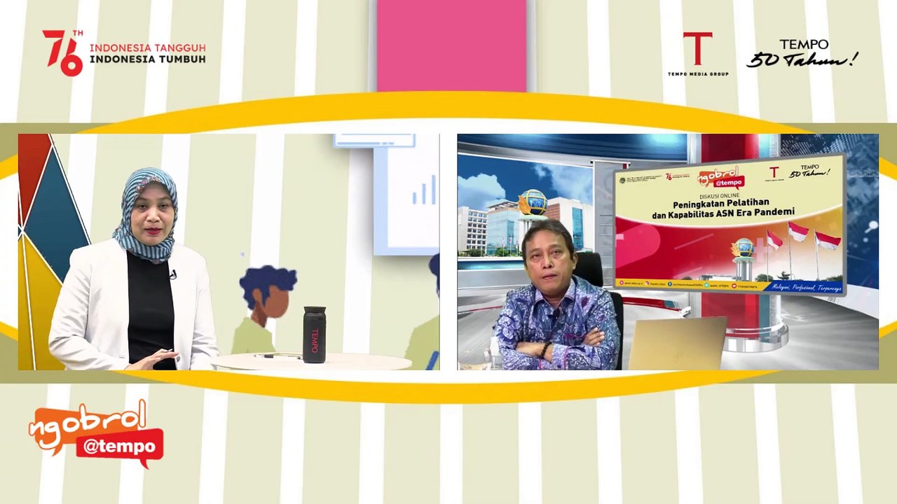 NGOBROL@TEMPO - Peningkatan Pelatihan dan Kapabilitas ASN Era Pandemi