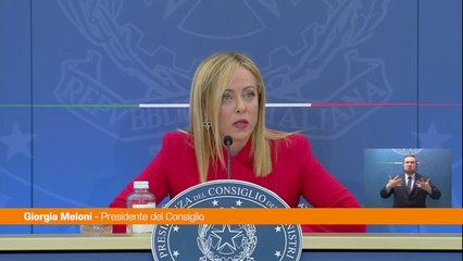 Meloni "Manovra coraggiosa e con una visione politica"