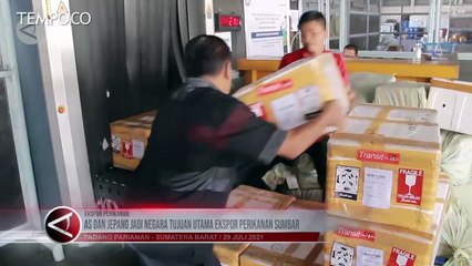 AS dan Jepang Jadi Negara Tujuan Utama Ekspor Perikanan Sumatera Barat