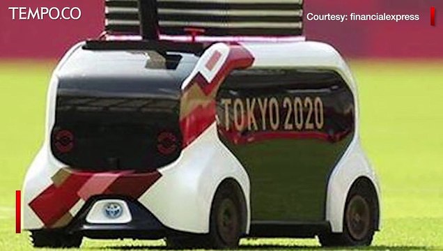 Olimpiade Tokyo 2020, Mobil Toyota Mungil Gantikan Peran Ball Boy