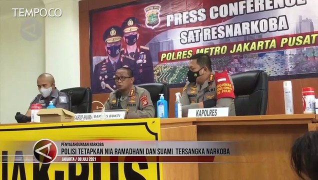 Polisi Tetapkan Nia Ramadhani dan Ardi Bakrie Sebagai Tersangka