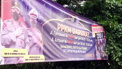 Penyekatan PPKM Darurat di Ibu Kota Diperluas Hingga 3 Titik