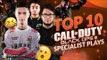 TOP 10 Specialists Pro Plays from Black Ops 4