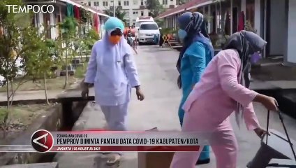 Satgas Covid-19 Minta Gubenur Pantau Data Kasus di Kabupaten dan Kota