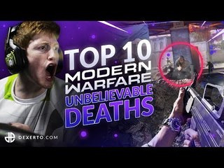 Top 10 UNBELIEVABLE Deaths in CoD Modern Warfare