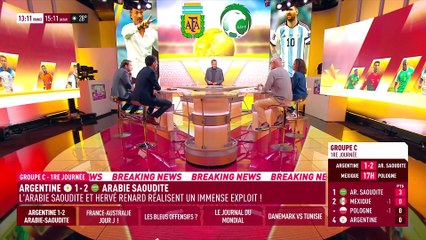 L'Arabie saoudite crée la sensation en renversant l'Argentine - Foot - CM 2022