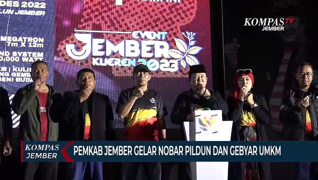 Pemkab Jember Gelar Nobar Piala Dunia dan Gebyar UMKM