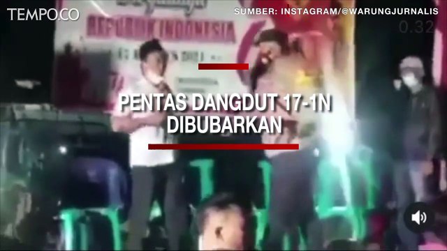 Viral, Kades Ngeyel saat Pentas Musik di Kebonagung, Kendal, Dibubarkan Polisi