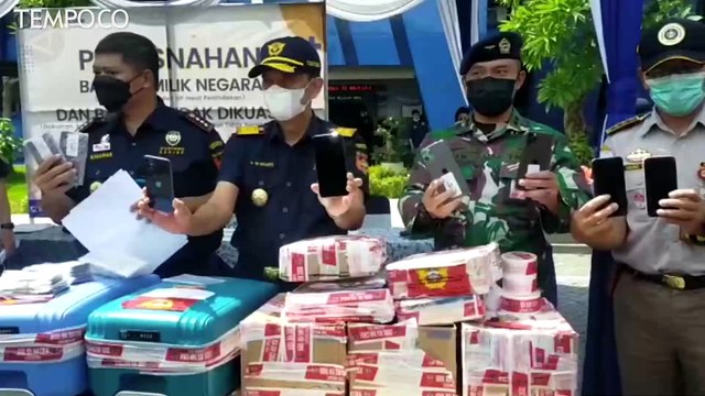 Bea Cukai Juanda Musnahkan Barang Ilegal, Didominasi HP dan Rokok