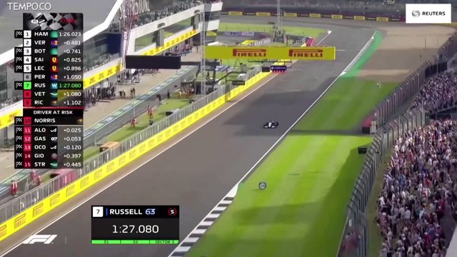 Kualifikasi F1: Lewis Hamilton Catat Waktu Tercepat Rebut Posisi Terdepan