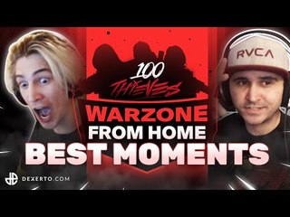 100T Warzone Tournament BEST MOMENTS ft. Dr Disrespect, xQc, Nadeshot