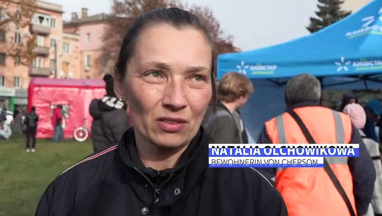 Cherson: Fluss Dnipro trennt Familien