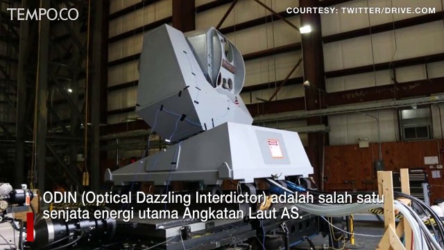 Kapal Perusak Angkatan Laut Amerika USS Stockdale, Dilengkapi Senjata Laser Mematikan