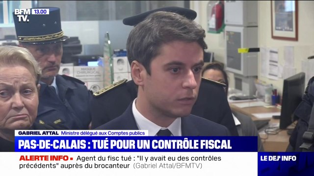 Agent du fisc tué: Aujourd'hui la République pleure l'un des siens , réagit Gabriel Attal qui annonce un hommage demain à midi