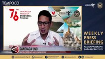 Kemenparekraf Ajak Pelaku Ekonomi Kreatif Sosialisasi Vaksin dan Prokes