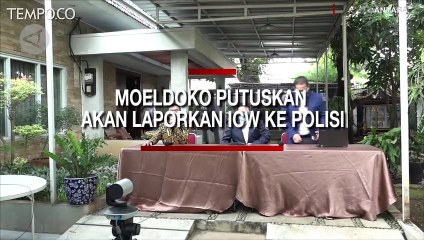Kepala Kantor Staf Presiden, Moeldoko, Putuskan Akan Melaporkan ICW ke Polisi