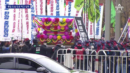 평일 도심 막은 민노총…“무기한 총파업 예고”