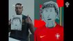 Portugal squad take part in an art session