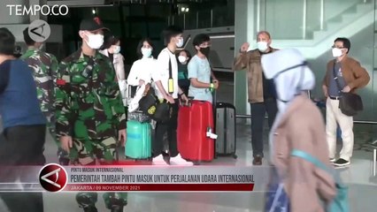 Pemerintah Tambah Pintu Masuk Penerbangan Internasional