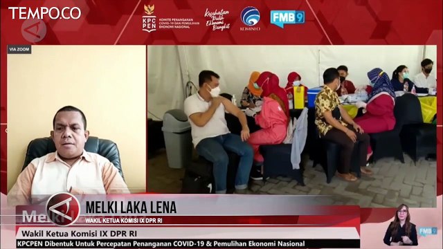 DPR Dorong Pemerintah Siapkan Vaksin Booster Dosis Ketiga