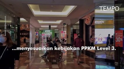 PPKM Level 3 saat Libur Natal dan Tahun Baru