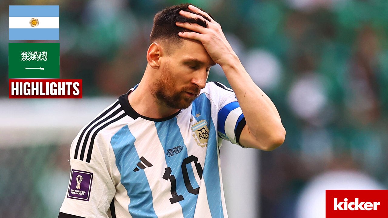 Im Video: Saudi-Arabien schockt Argentinien