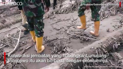 Diterjang Erupsi Semeru, Jembatan Geladak Perak Akan Dibangun Biayanya Rp 100 Miliar