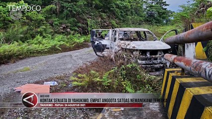 Kontak Senjata di Yahukimo, Empat Anggota Satgas Nemangkawi Terluka