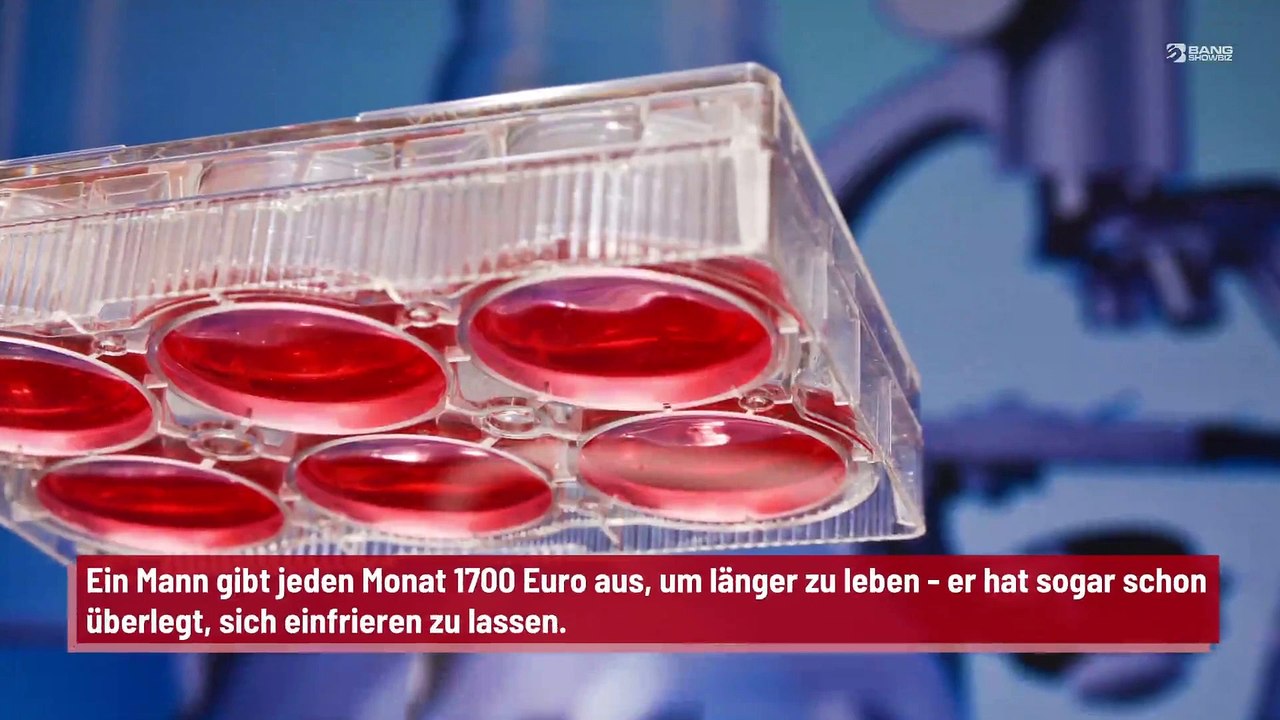 Mann gibt 1700 € pro Monat aus, um länger zu leben
