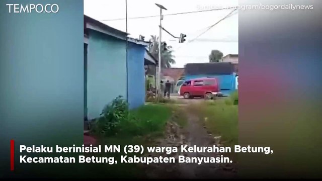 Kejar Polisi Pakai Celurit Akibat Tak Terima Anaknya Ditilang