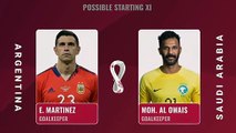 Argentina vs Saudi Arabia possible starting Lineup __ world cup 2022
