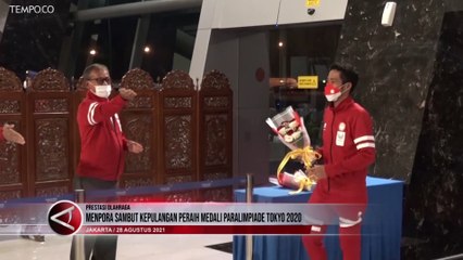 Menpora Sambut Kepulangan Atlet Paralimpiade Tokyo 2020