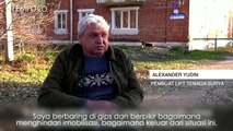 Pria Rusia Berkursi Roda Membuat Elevator Tenaga Surya