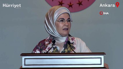 Emine Erdoğan, Uluslararası Çocuk Forumu Kapanış Programı'na katıldı