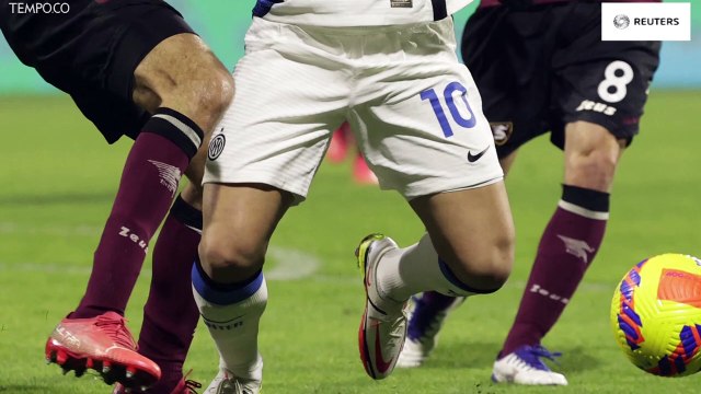 Puncaki Klasemen Serie A, Inter Milan Libas Salernitana 5-0